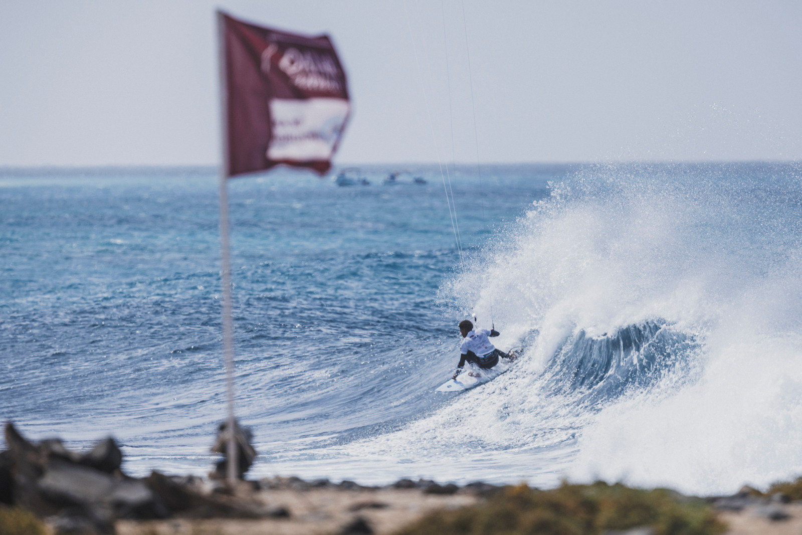 Athletes charge waves in season tour opener