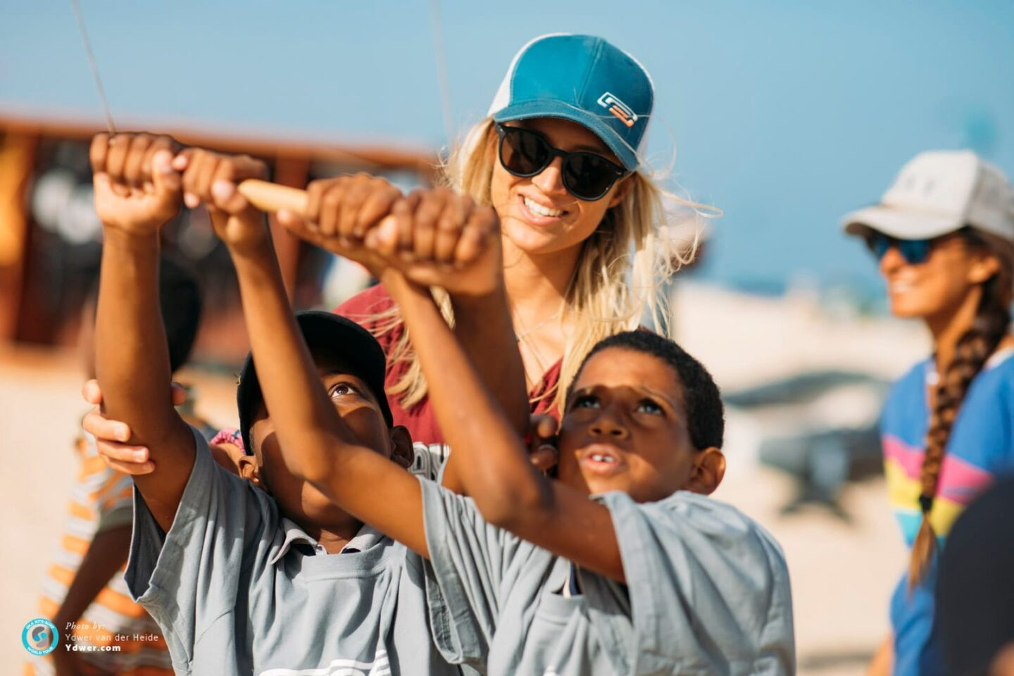 Teaching Kids to Kite in Cabo Verde with the Pros