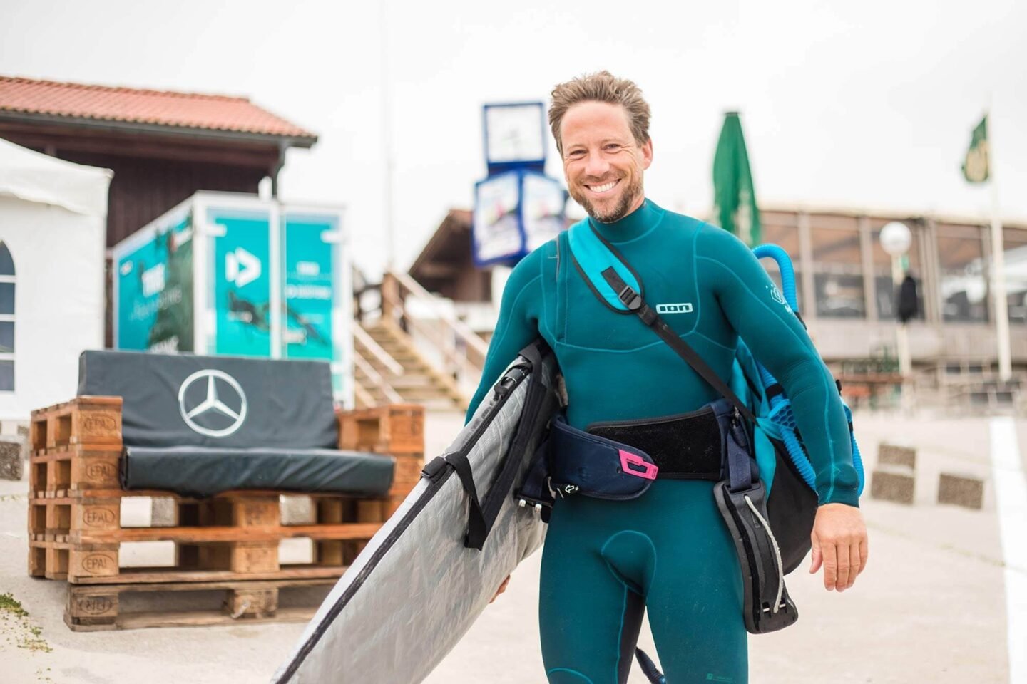 Checking the event site / Photo: Svetlana Romantsova