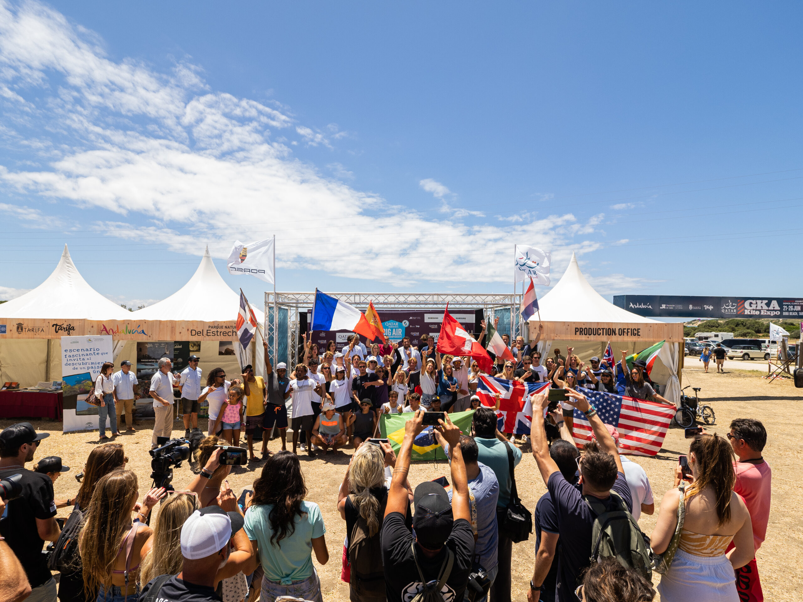 Qatar Airways GKA Big Air World Championships Official Opening Ceromony!