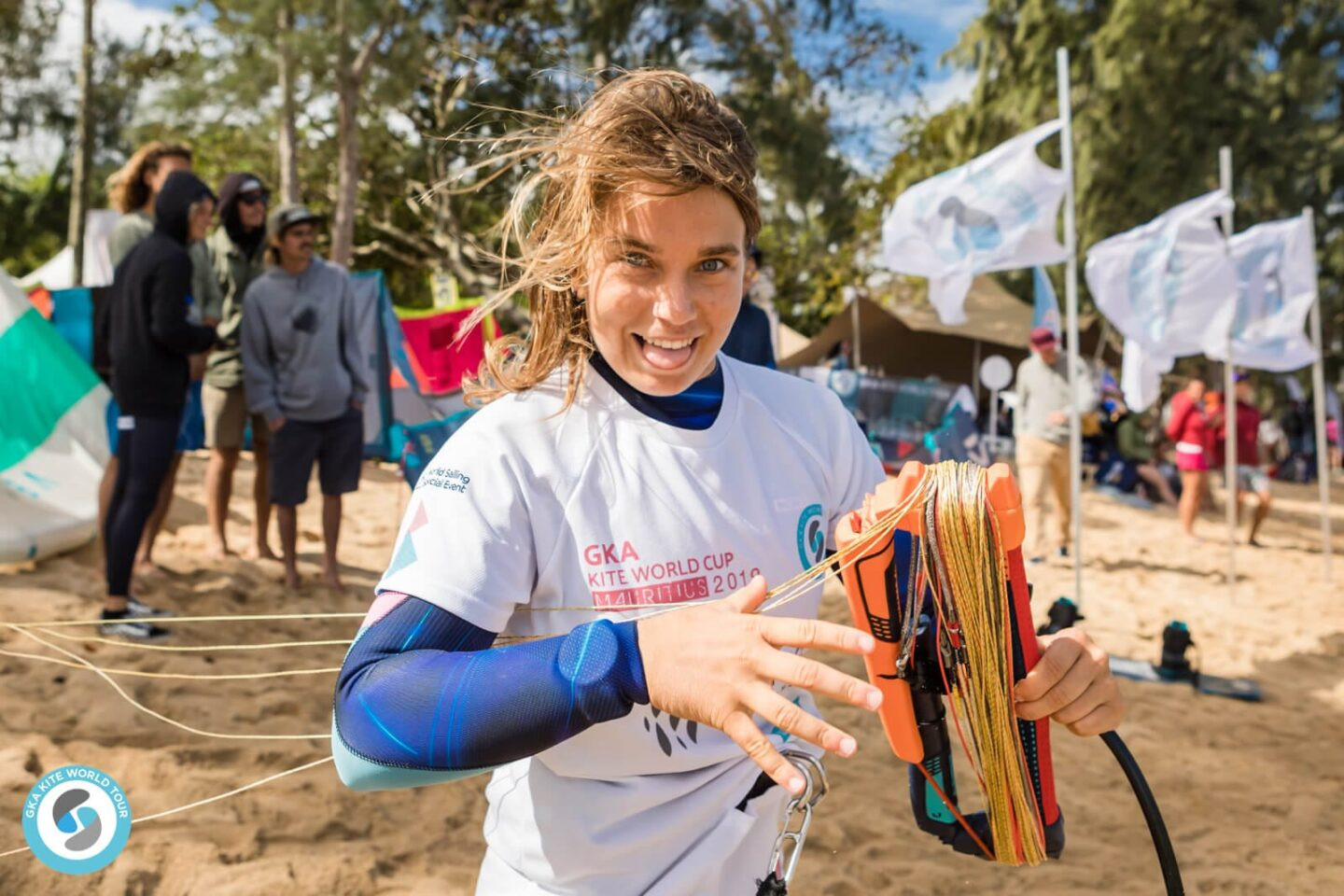 GKA Kite World Tour Freestyle finals Mauritius