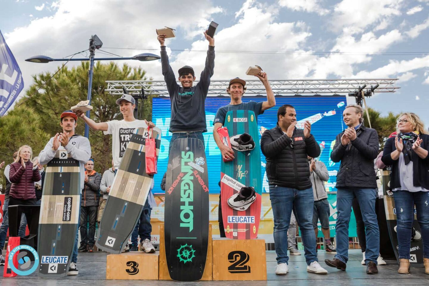 Men's Leucate podium 2019