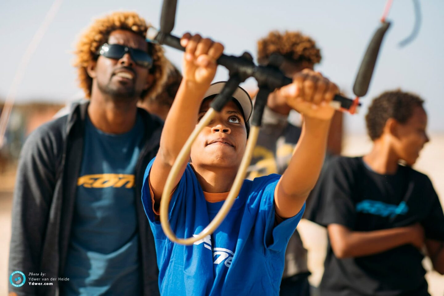 Teaching Kids to Kite in Cabo Verde with the Pros