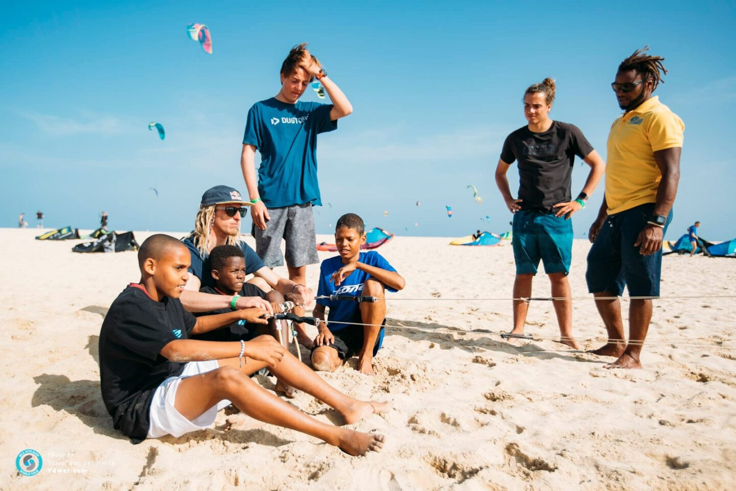 Teaching Kids to Kite in Cabo Verde with the Pros