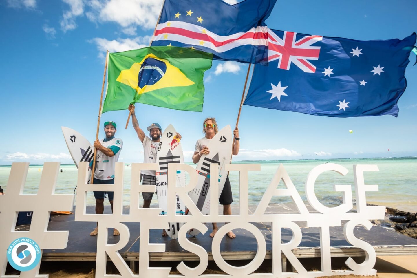 Men's winners: 1st Airton, 2nd James, 3rd Sebastian