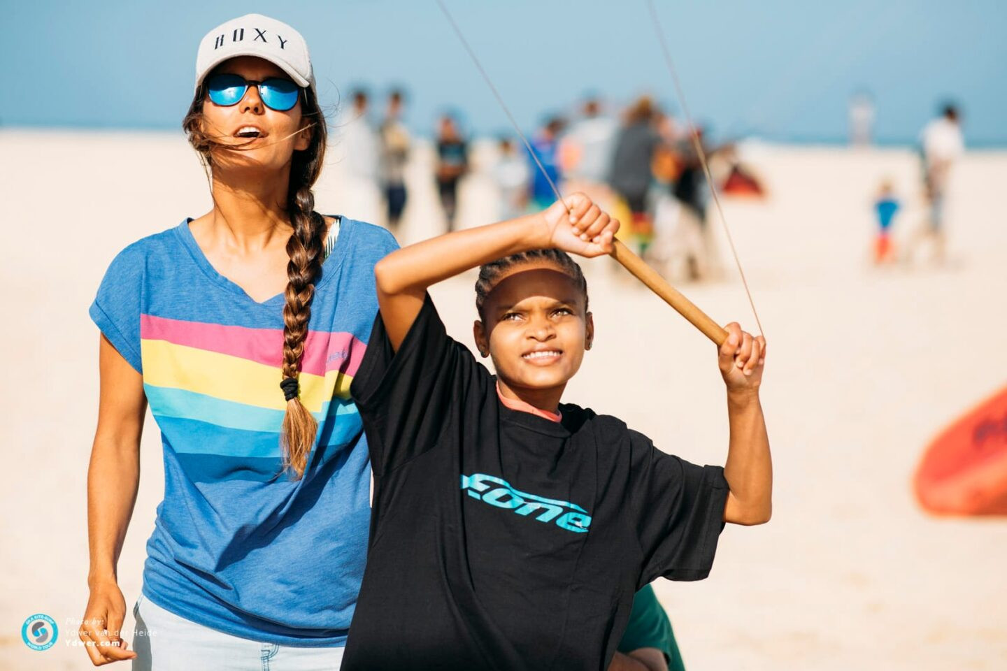 Teaching Kids to Kite in Cabo Verde with the Pros