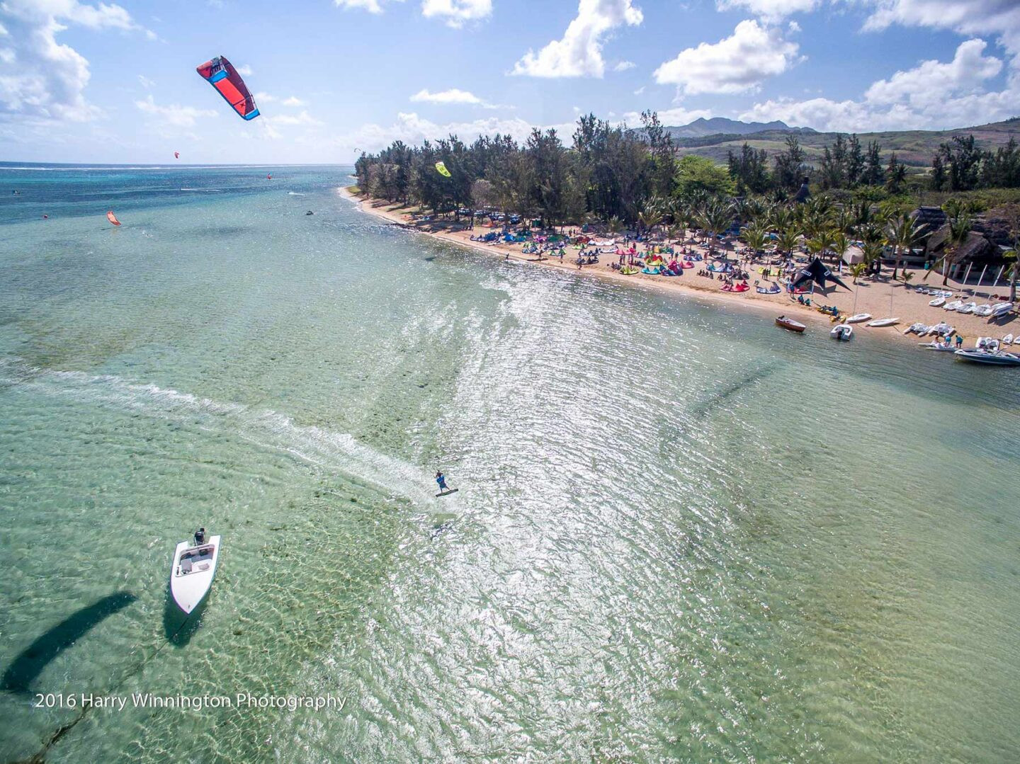 Freestyle in the lagoon / Photo: Harry Winnington