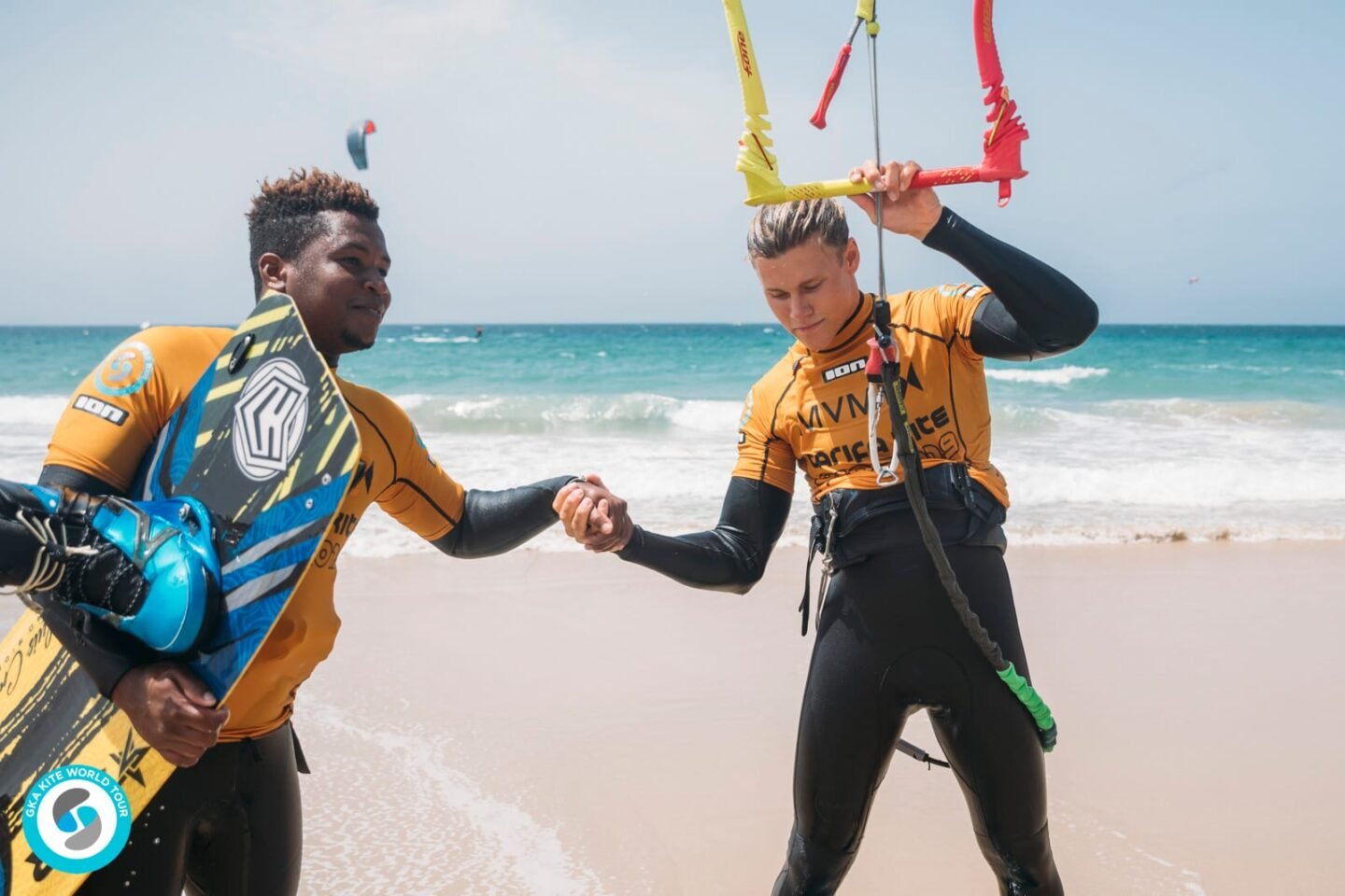 GKA Kite World Cup Tarifa Liam Whaley and Joselito del Rosario