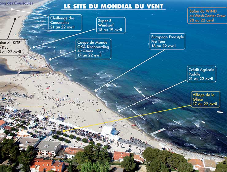 Equipment Test Event at the Mondial du Vent in Leucate