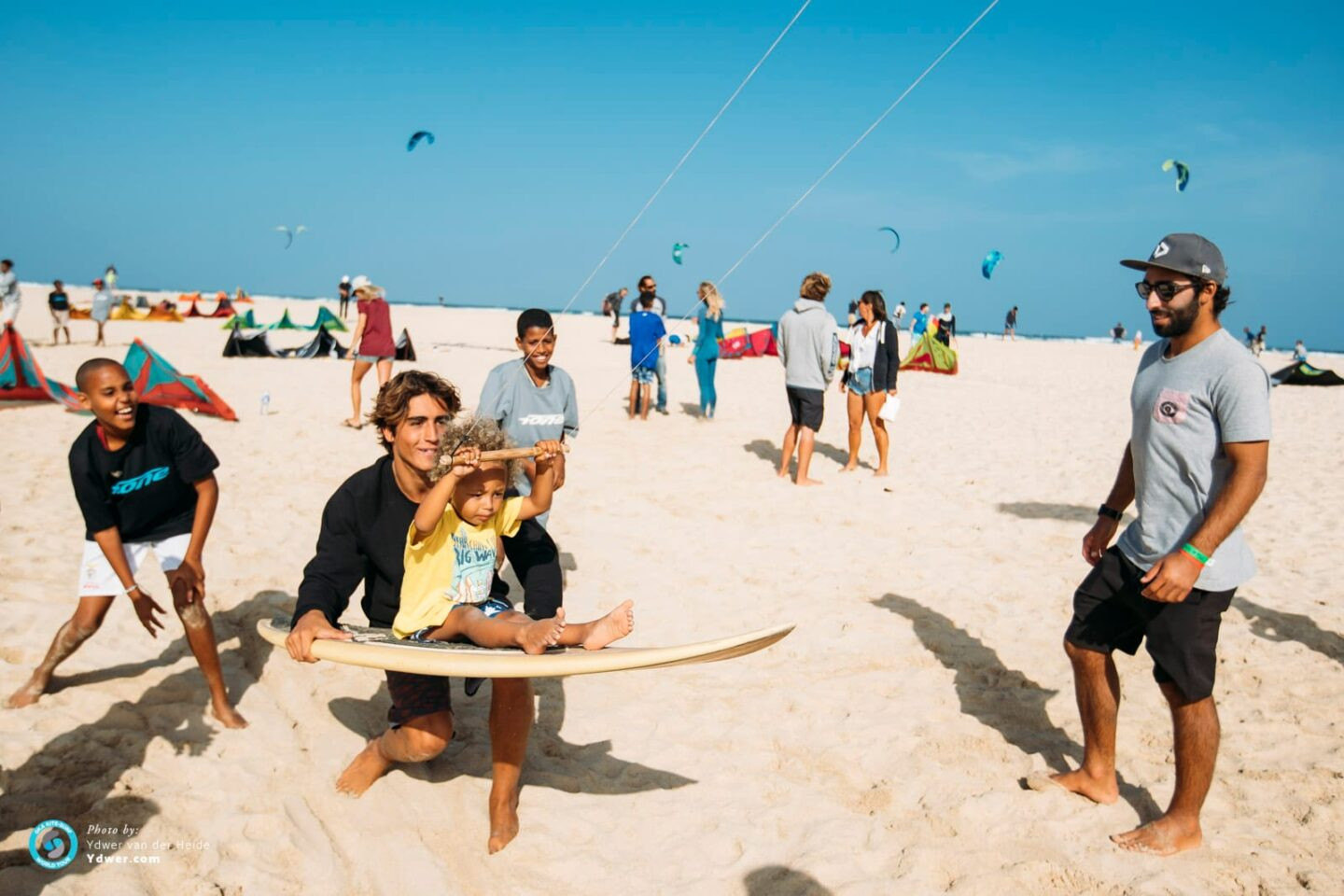 Teaching Kids to Kite in Cabo Verde with the Pros