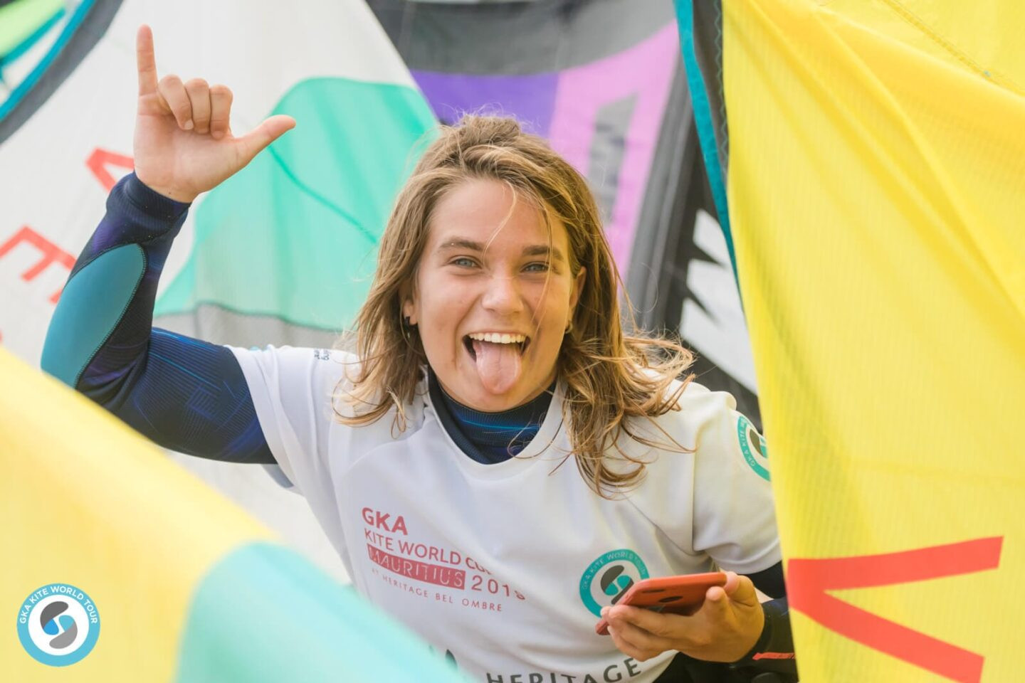 GKA Kite World Tour Freestyle finals Mauritius