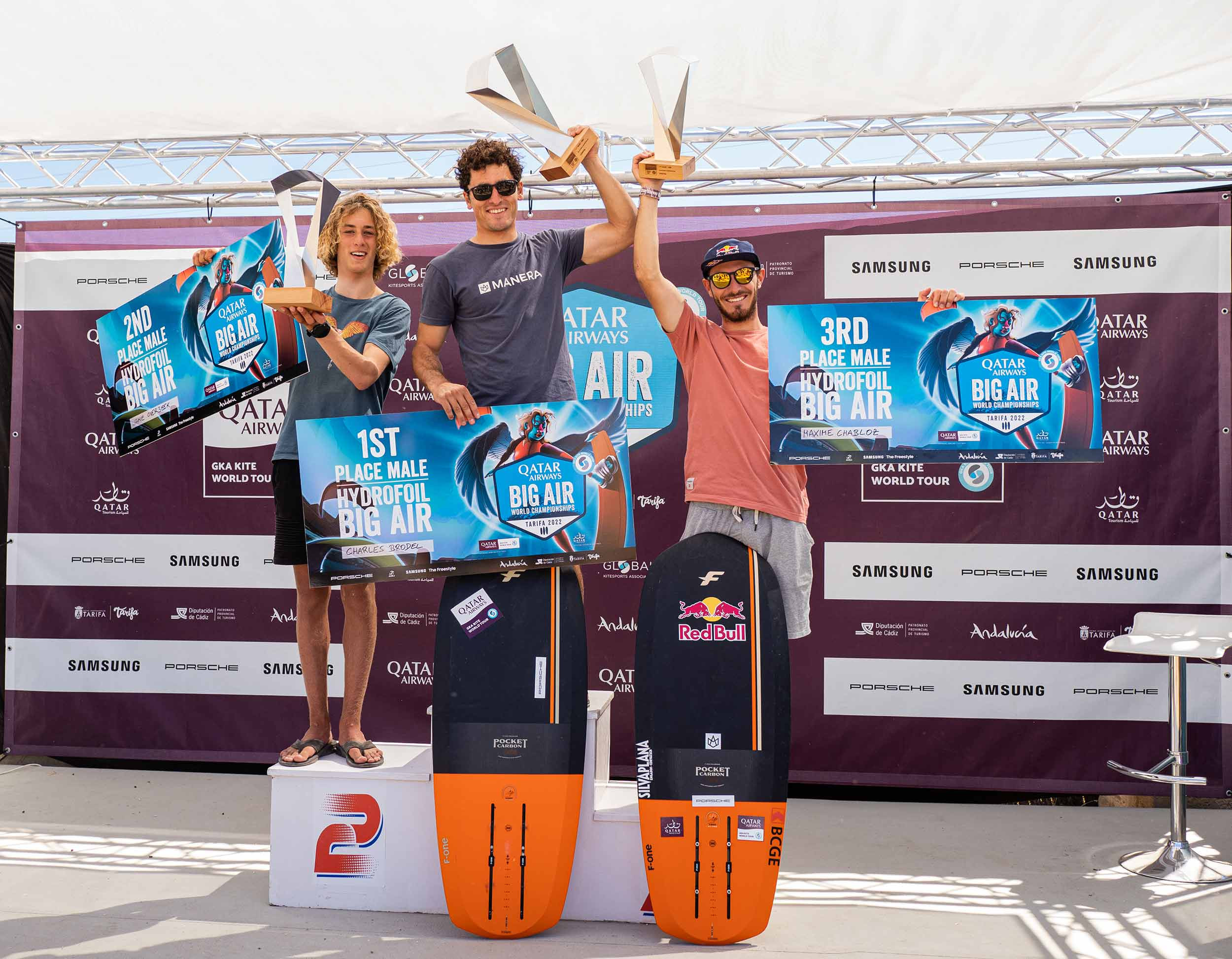 Qatar Airways GKA Big Air Hydrofoil World Champion – Charles Brodel