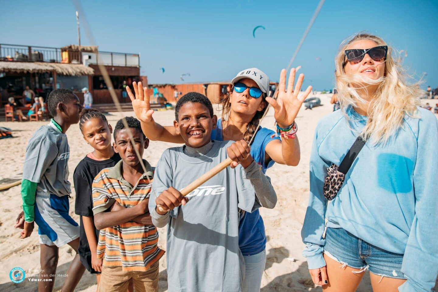 Teaching Kids to Kite in Cabo Verde with the Pros