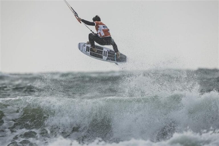German island hosts kiting thriller on North Sea