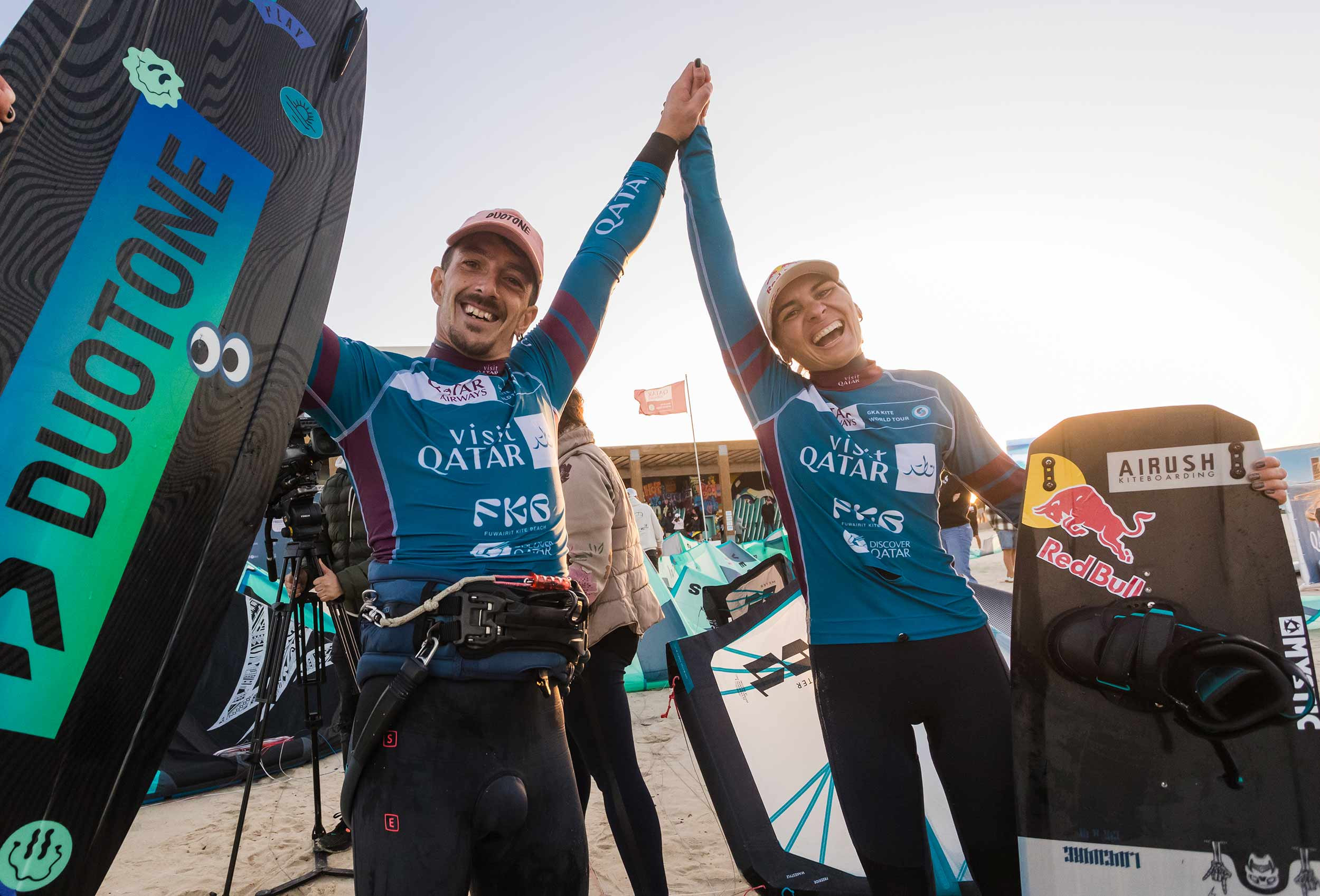Kajiya and Coccoluto Triumph on Day 5 in Qatar