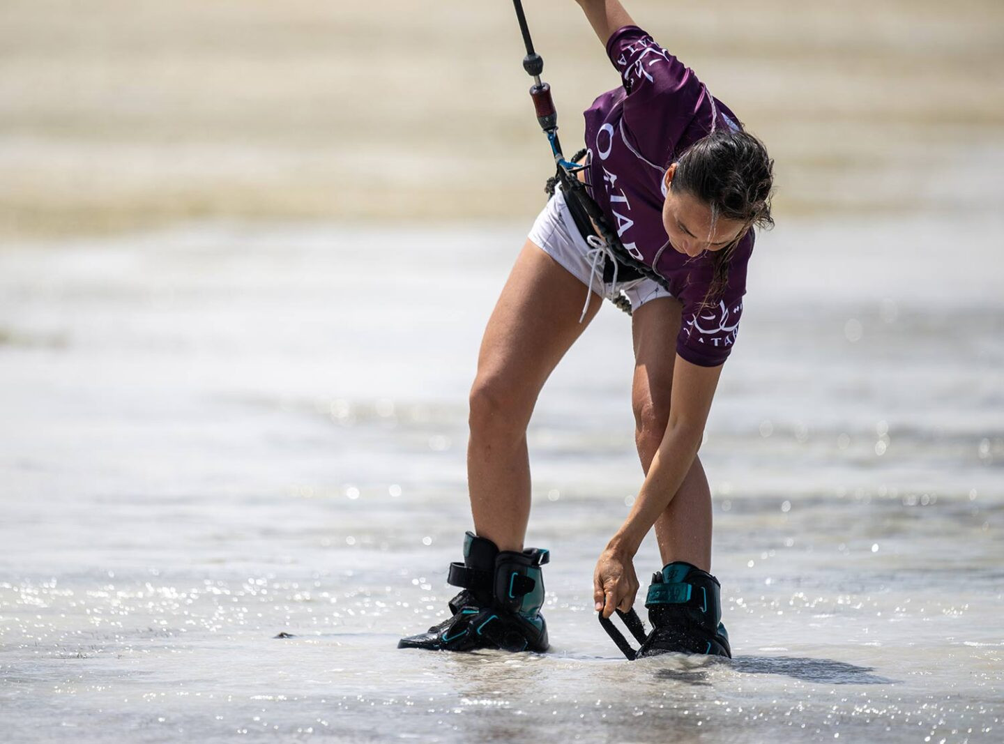 Bruna Kajiya in Qatar