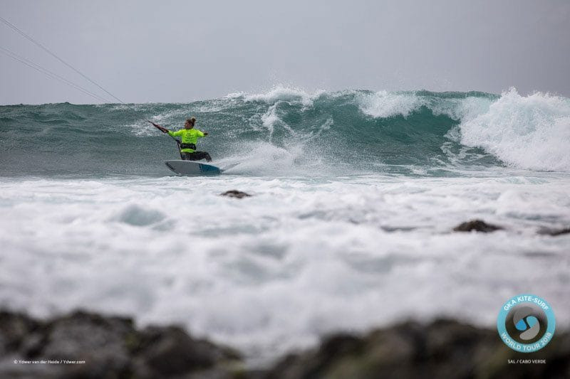 Jalou Langeree GKA kite-surf world tour Cape Verde
