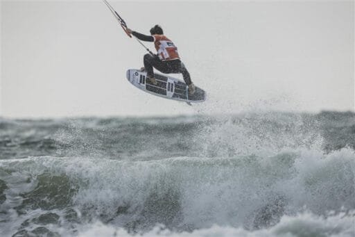 German island hosts kiting thriller on North Sea