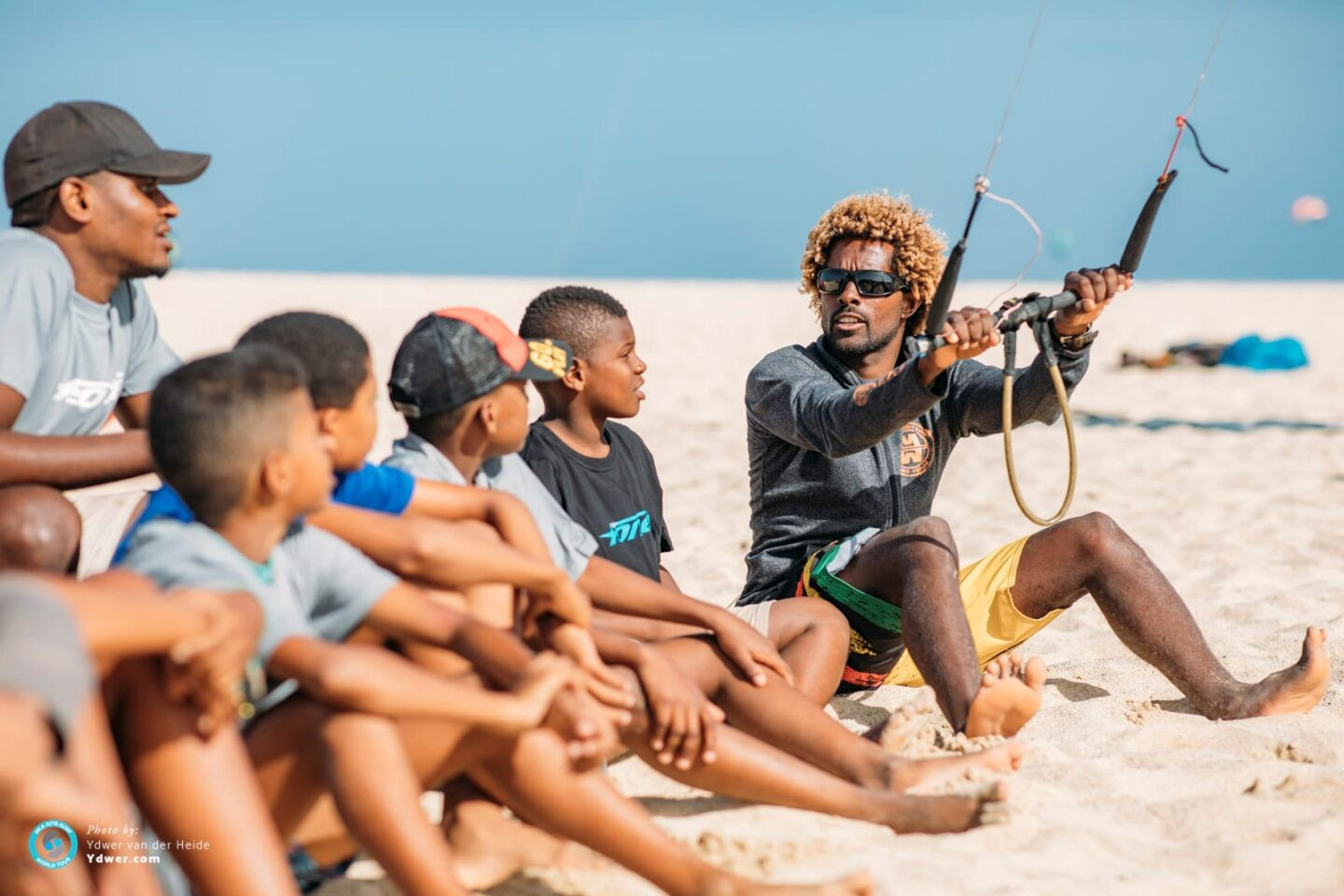 Teaching Kids to Kite in Cabo Verde with the Pros