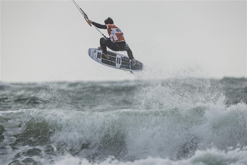 German island hosts kiting thriller on North Sea