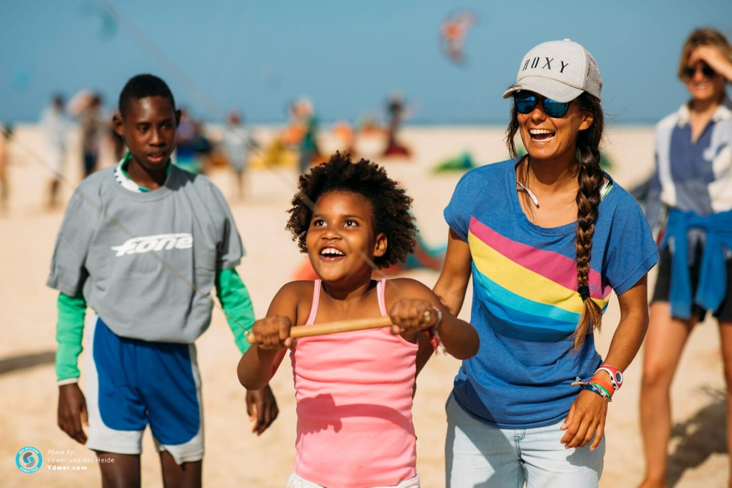Teaching Kids to Kite in Cabo Verde with the Pros