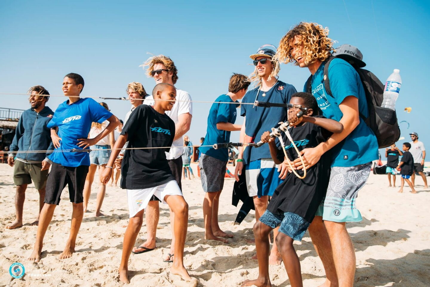 Teaching Kids to Kite in Cabo Verde with the Pros